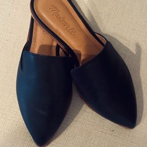 COPY - Madewell Navy Mules like new